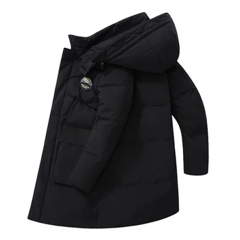 

New Brand Casual 90% White Down Jacket Men Top Quality Thick Winter Business Hooded Warm Parka Coat