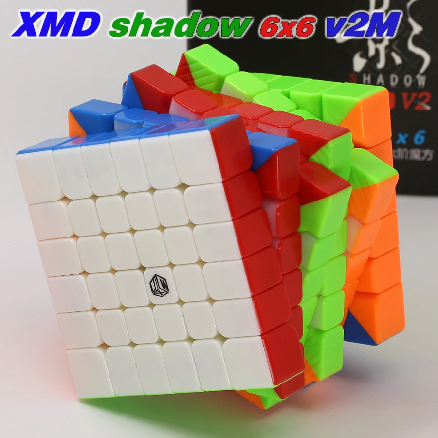 Магнитный куб QiYi XMD 6x6x6 6x6 без наклеек магнитный пазл профессиональный