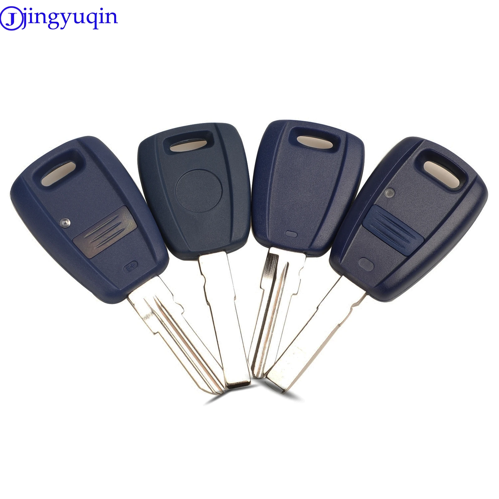 

jingyuqin Keyless Entry Key Fob Styling For Fiat Punto Doblo Bravo Key Shell Case Housing Cover