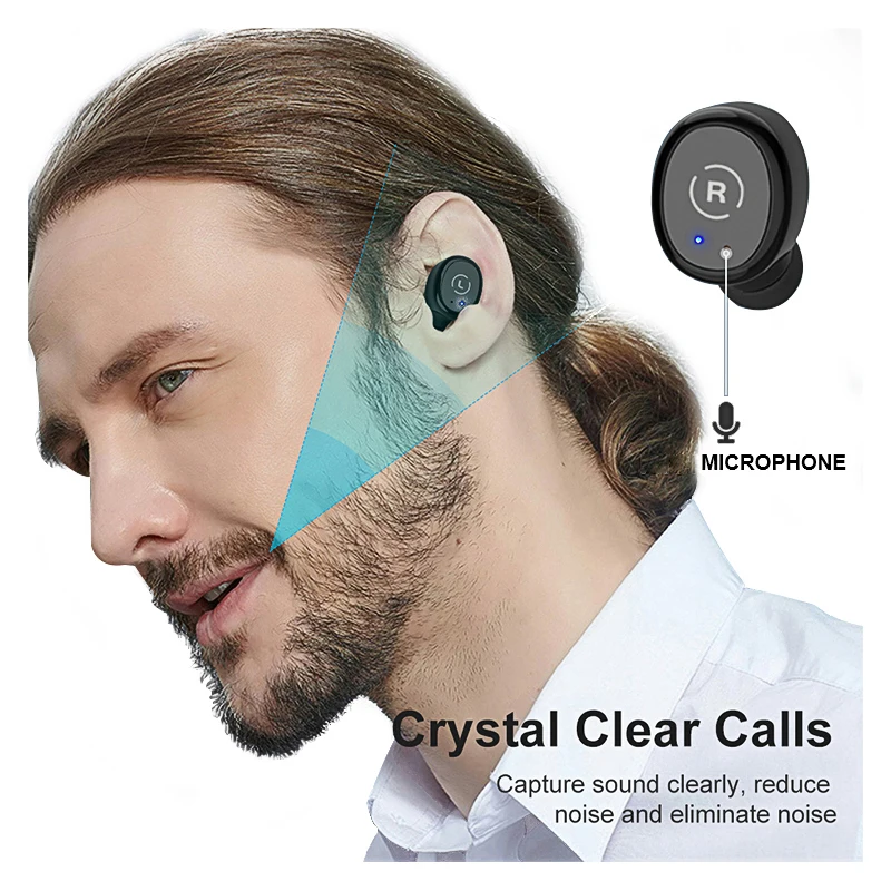 2020 New True Wireless Earbuds TWS Bluetooth
