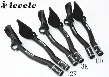 

ievele 3K UD 12K matte finish rest bar tt handlebar full carbon rest handlebar road bike TT bar bicycle parts 31.8mm 320g