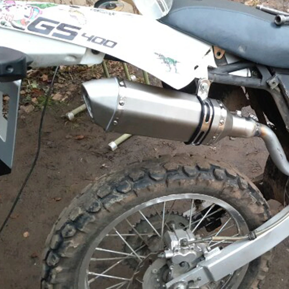 JAER Универсальный 36-51 мм выхлопной глушитель выхлопа мотоцикл для Hond Dirt Bike уличный Мотоцикл Скутер ATV Quad