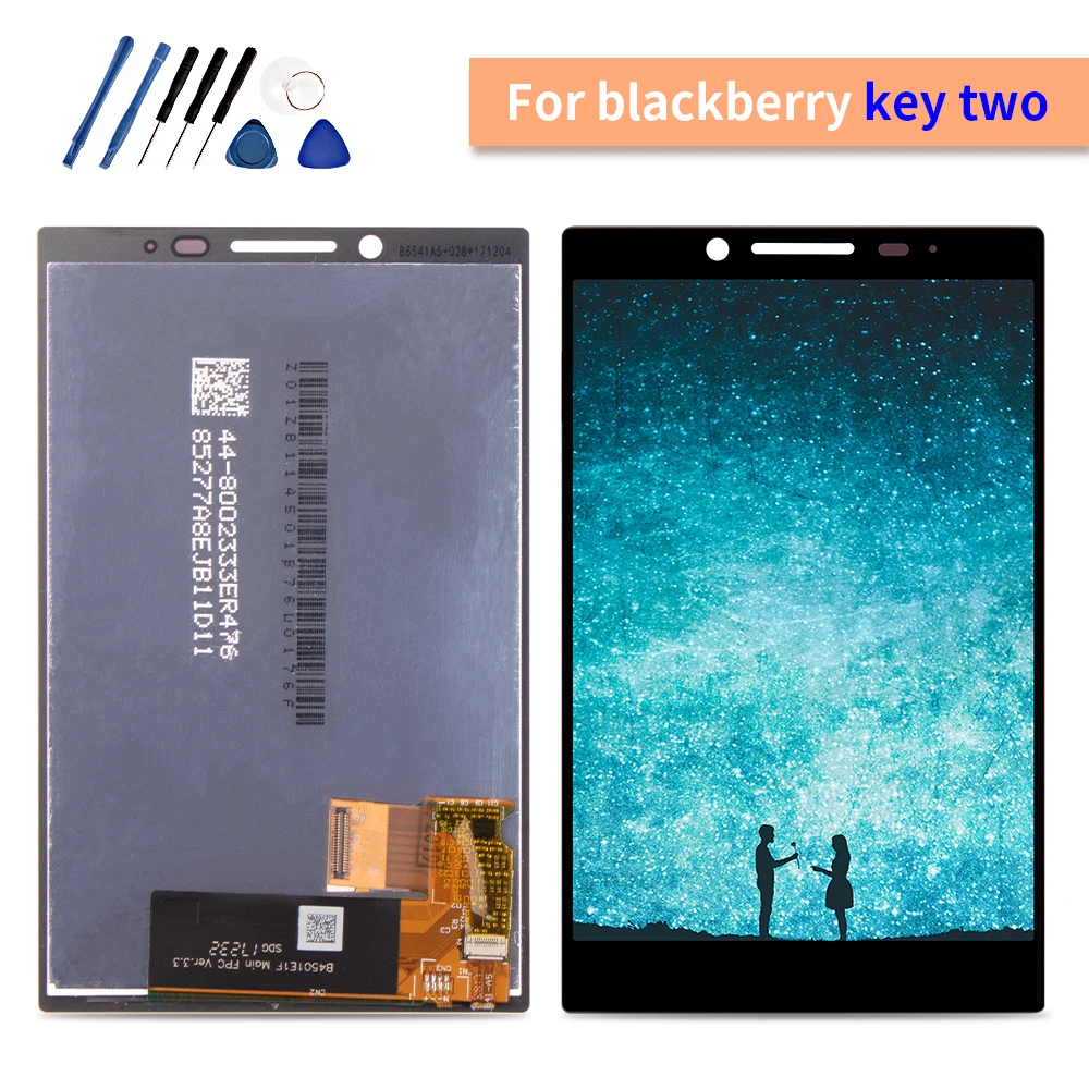 

For BlackBerry key-two LCD Display Touch Screen Digitizer For BlackBerry Keytwo BBF100-1 lcd With Frame Athena Key 2 Replacement