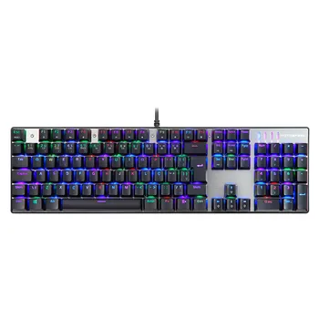 

Gaming Keyboard Mechanical USB Colorful LED Illuminated Backlit Waterproof 87Keys Keyboard Russian French English Portuguese