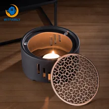 Нагревательная база, японская свеча, теплее для чая, кунг-фу, теплее, изоляционная база, церемония, керамический нагреватель, чайник, вареный цветочный чай