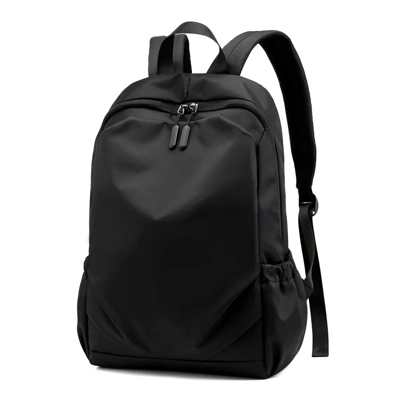 Оксфорд водонепроницаемый мужской рюкзак для ноутбука usb зарядка дорожные рюкзаки для подростков школьные сумки большой емкости школьный рюкзак - Цвет: Black style two