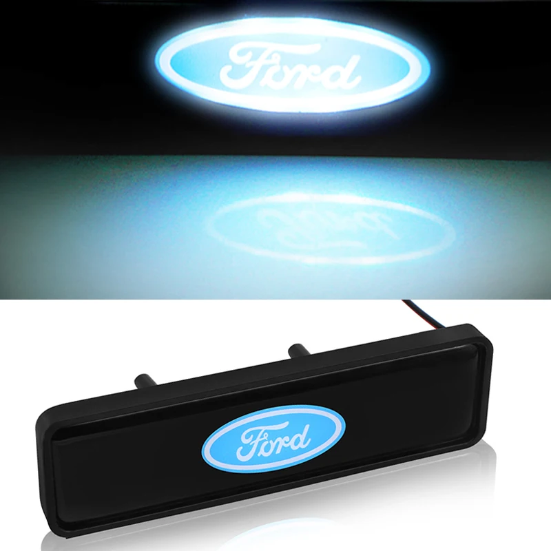 

3D ABS Chrome Grille Emblem Badge LED Lights Car Logo Sticker for Ford 2 3 4 5 Mk2 Mk3 Mk4 Mk5 Ranger Fiesta Auto Decoration