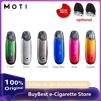 

NEW Original MOTI One Pod Kit with 350mah Battery & 1.8ml Pod & 1.0ohm Ceramic coil Pod system vs Vinci Kit/ Drag Nano/ Kubi