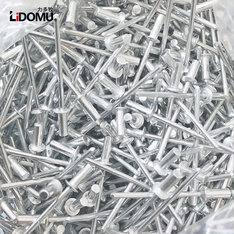 Rivets 30/50pcs Sealed Aluminium Closed End Blind Rivet 3.2-4.8mm