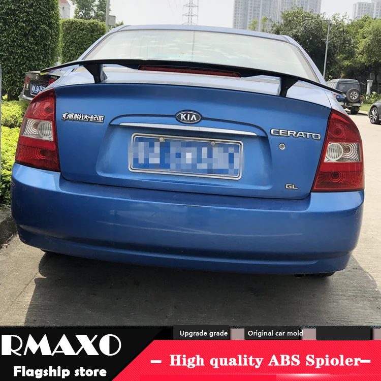 Для KIA CERATO спойлер 2006-2018 TF высококачественный Спойлер ABS Материал заднее крыло