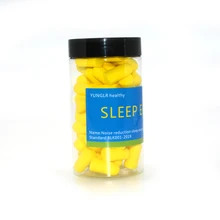

30/60 Earplugs Noise Reduction Sleep Anti Canceling Music Sound Insulation Earplug Protection Foam Sleeping Reusable Ear Plugs