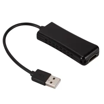 

USB 2.0 to HDMI Video Capture Card Game Live Streaming Broadcast Recording Box