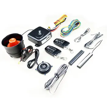 

Kaiqisheng Auto Car Alarm Engine Push Button Frid Lock Ignition Switch Keyless Entry System Starter Anti-theft System