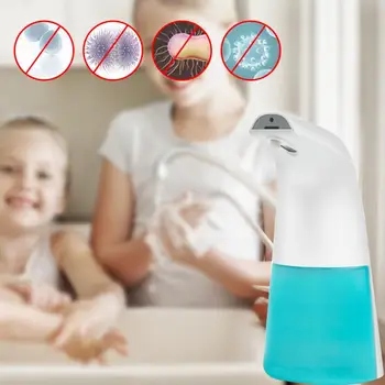 

Touchless Bathroom Dispenser Smart Sensor Liquid Soap Dispenser Auto Induction Foaming Smart Hand Washer For Home Office