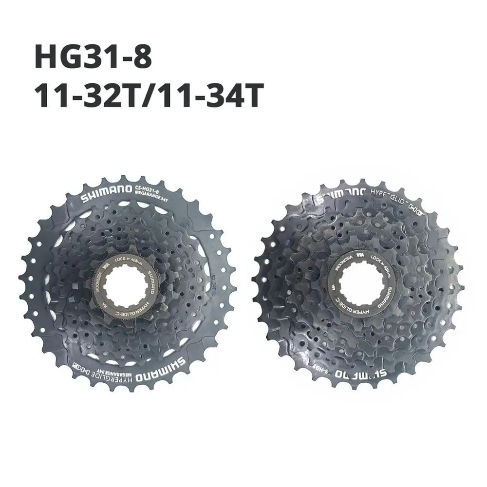 HG31-8 8 скоростей 11-32 T/11-34 T MTB горный велосипед кассета 8 S 32T 34T CS-HG31-8 велосипедный маховик свободного хода