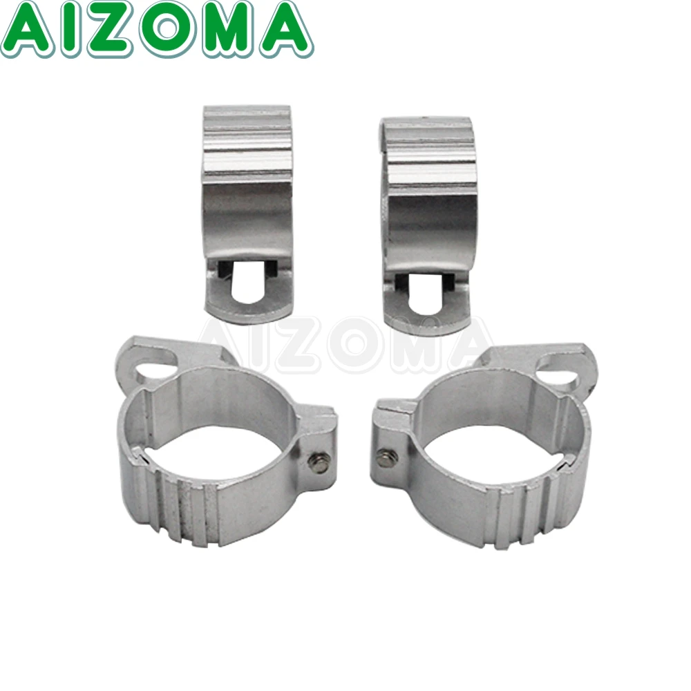 1 Set Motorcycle Quarter Headlight Fairing Windshield 35-50mm 45mm 49mm Fork Clamp Mount For Harley Sportster XL 883 1200 Dyna motorcycle accessories,motorcycle fairing,motorcycle headlight mask