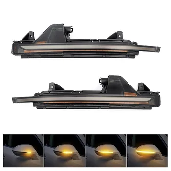 

2 Pcs LED Water Flowing Turn Single Light Rear View Dynamic Sequential MIRROR Turn Signal Light for Audi A7 S7 RS7 4G8 2010-