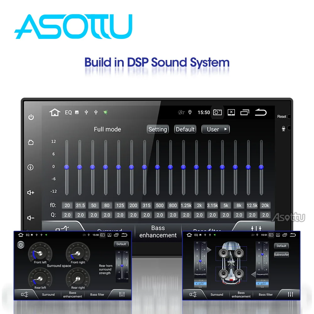 Asottu cwd7060 2 г Android 8.1 dvd gps навигация Радио Видео плеер стерео Универсальный DIN радио