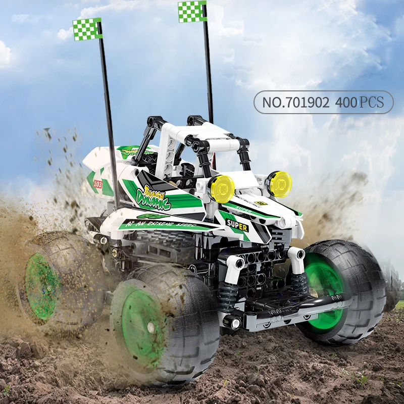 Technical Jungle Cubs Monsters Wheel 2.4Ghz Rc Dancing Acrobatic Car Orv Build Block Mountain Vehicle Radio Remote Control Toy