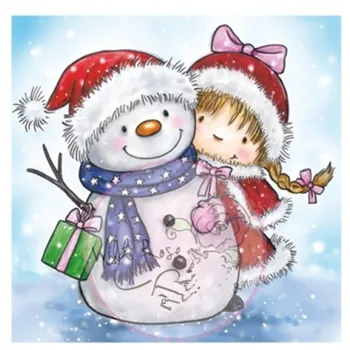 

Rubber Silicone Clear Stamps for Scrapbooking Tampons Transparents Seal Background Stamp Card Making Diy girl