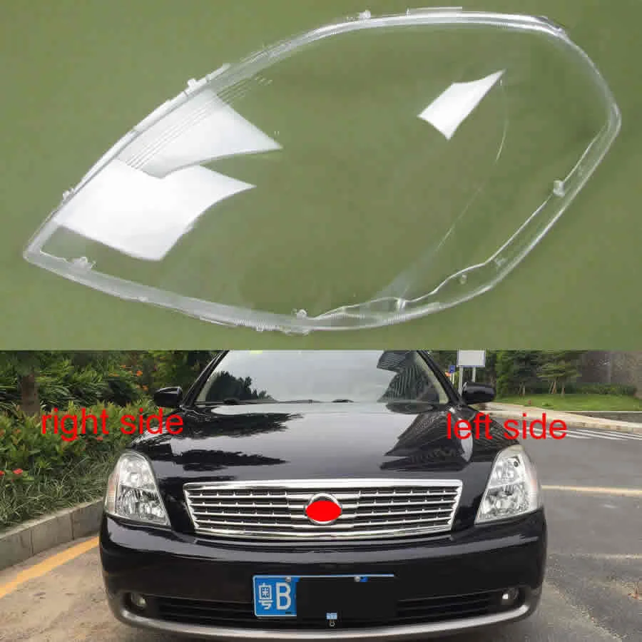 Ceny Dla nissan teana 2006 2007 lampa przednia abażur przezroczysty klosz szklana powłoka maska osłona reflektora szklana soczewka