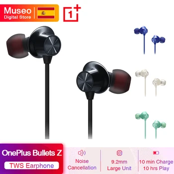

Original OnePlus Bullets Wireless Z Earphones Magnetic Control Quick Switch Pair Warp Fast Charge VS Bullets Wireless 2