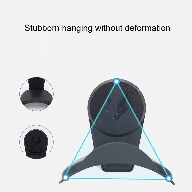 Wall mounted Earphone Stand ABS TPU Multi functional Game Headphone Holder Bracket Display Shelf
