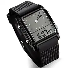 Reloj de pulsera Digital deportivo de cuarzo, cronógrafo LCD Dual, resistente al agua, Unisex, gran oferta, novedad, 50%, 2021