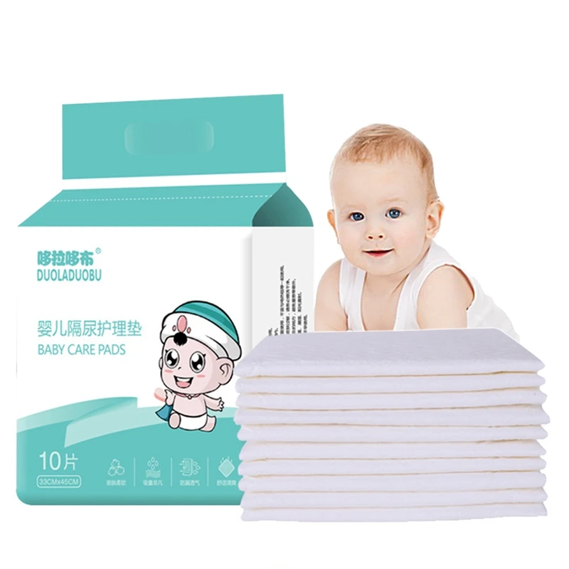 

10pcs Disposable Baby Diaper Pads Baby Diaper Changing Table Waterproof Care Mat Non-woven Infant Nappy Pad Newborn Changing Pad