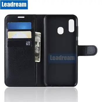 

500PCS PU Litch Leather Wallet Case Cover with Card Slot Flip Cover Shell for Samsung S7 Edge S8 S9 S10 Plus S10e Note 8 9