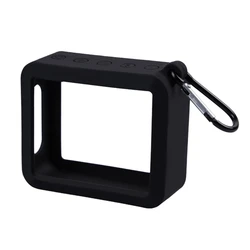 Durable Silicone Protective Cover for Bluetooth Speaker - Anti-Fall Case (Black)