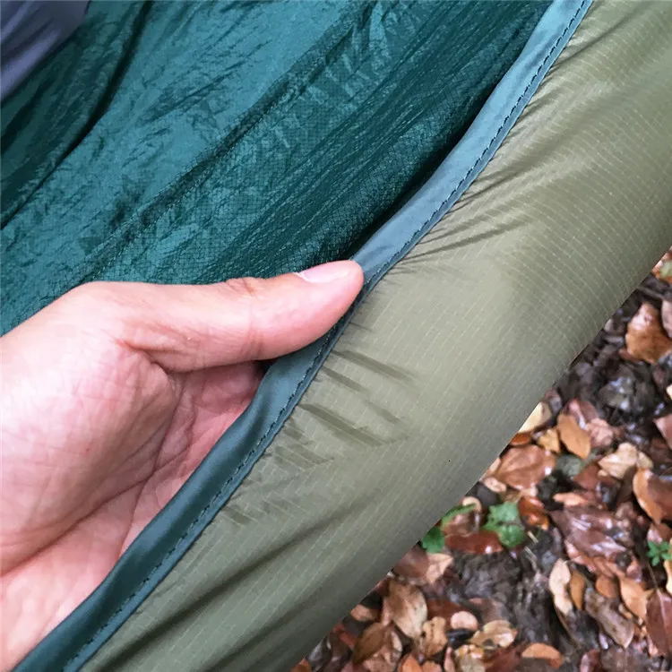 Легкий полный длинный гамак Underquilt под одеяло Сверхлегкий Кемпинг изоляции спальный мешок 40 F до 68 (5 C до 20 C)