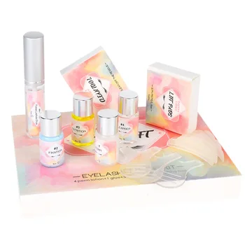 

Eyelash Perming Kit Full Eyelash Lift Salon Perm Lotion Semi-permanent Curling and Nutritious Eyelash Perming Kit