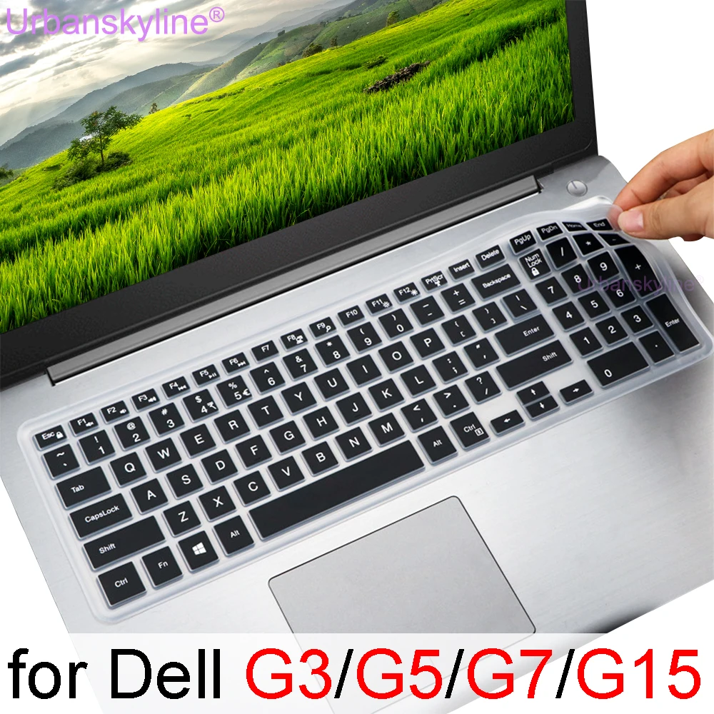Color Keyboard Cover Protector For 17.3" Dell G3 17 Gaming Laptop 3779 