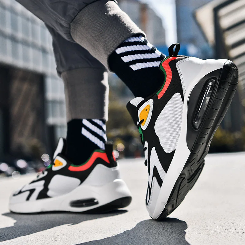 

2020 Spring COUPLE'S Casual Shoes Athletic Shoes Old Man Shoes Trendy Shoes Shock-resistant Breathable Retro Dad Shoes New Style