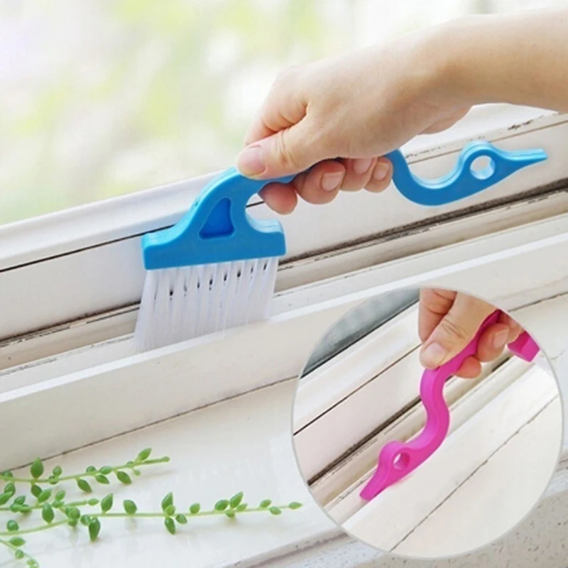 

Slit Trench Doors Groove Cleaning Brush Hand-held Kitchen Air Conditioning Outlet Air Louvers Brush Tube Cleaning Brush