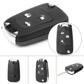 

Black 3 Buttons Car Remote Key Shell Housing Replacement for Ford Mondeo Fiesta Focus Mondeo Puma / Fiesta KA
