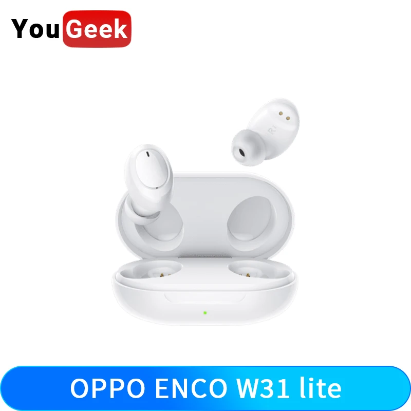 OPPO Enco W31 Lite беспроводные наушники TWS Bluetooth 5 0 улучшенные басы IP55