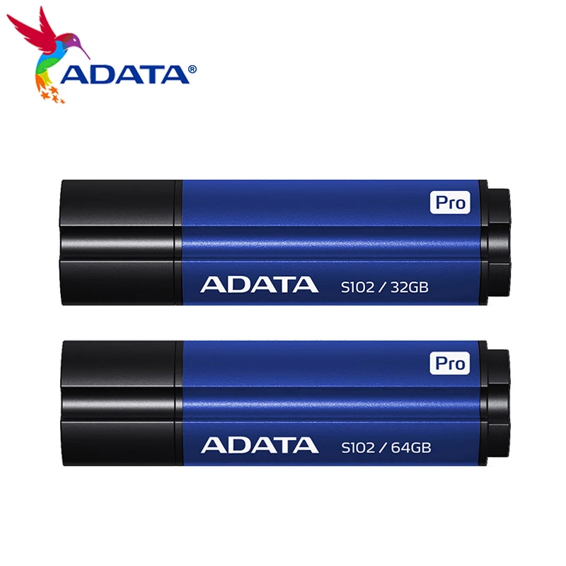 USB-флеш-накопитель ADATA S102 PRO 16-64 Гб USB 3 2 | Компьютеры и офис