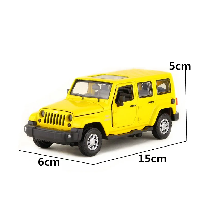 Масштаб 1:32 джип Wrangler внедорожник Спортивная Игрушечная машина литая модель