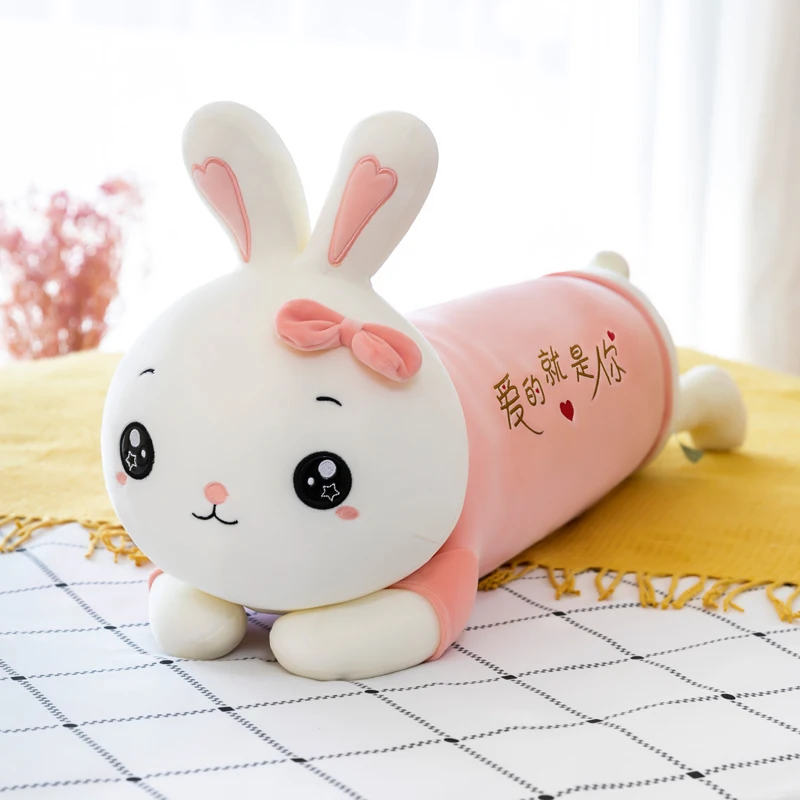 115cm Sweetheart Bunny Pillow Plush Toy 