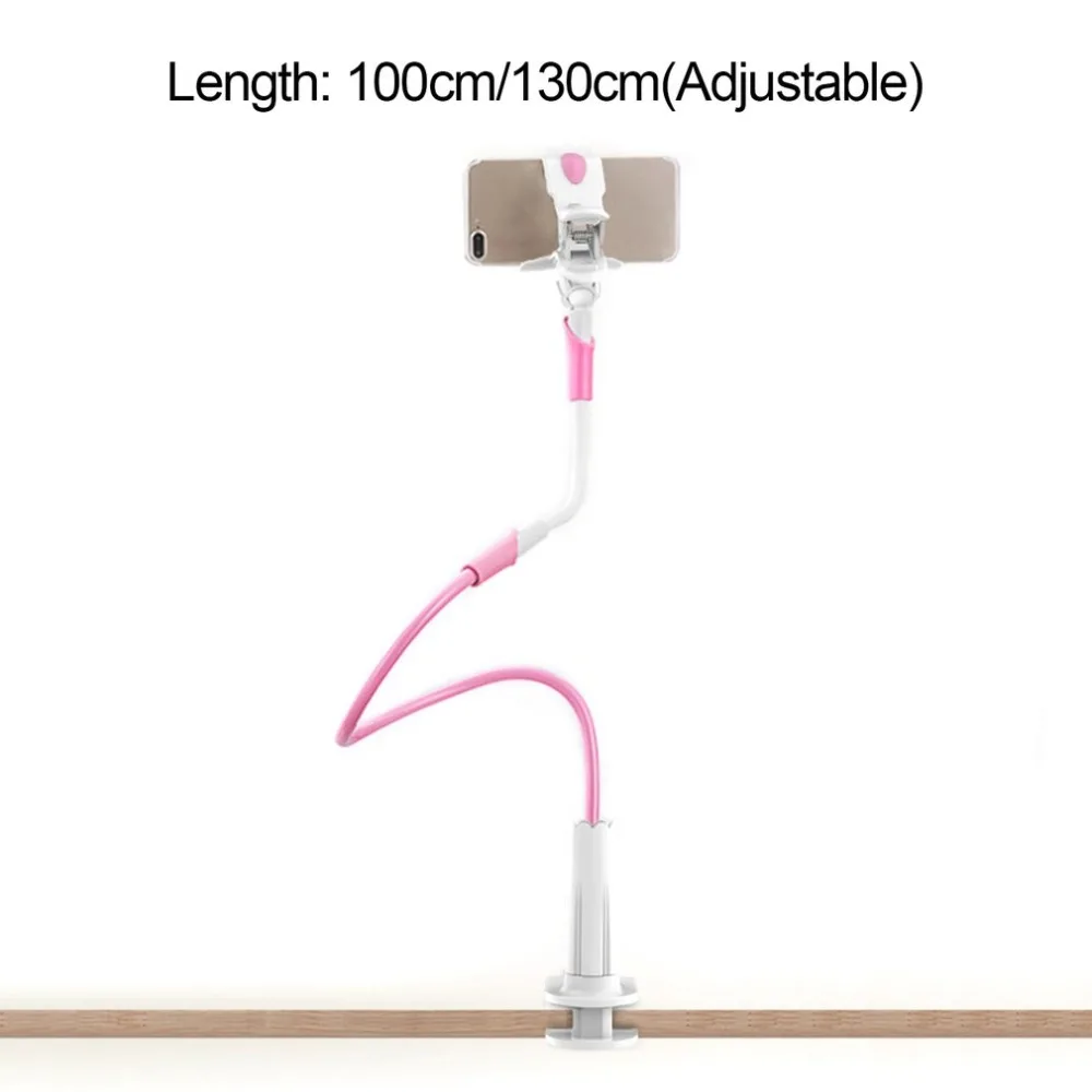 Phablet Bracket Holder Support 130CM 360 Degree Adjustable Tablet Cellphone Holder Universal for Under 6.3 Inch Smart Phone
