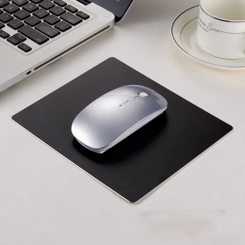 Aluminum Alloy Mouse Pad Metal Ultra Thin Gaming Mice Mat For PC Laptop MacBook 