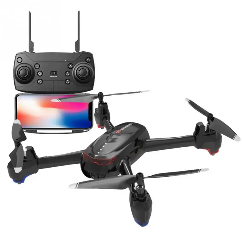 

2.4GHz 4K HD Pixels Drones RC Helicopters Quadcopter Optical Flow Gesture Selfie Double Camera Auto Follow