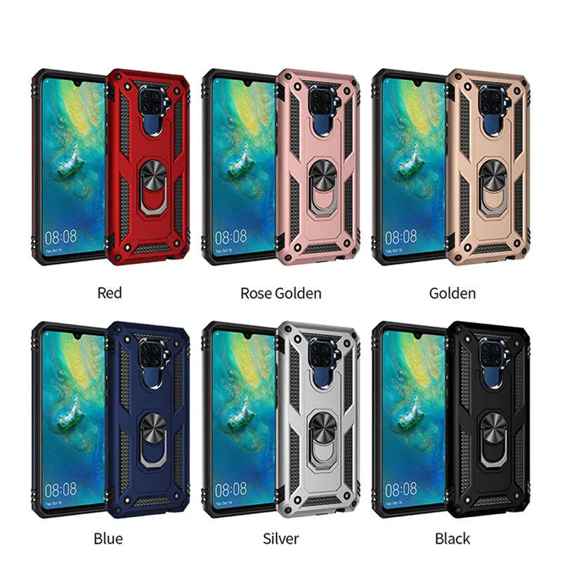 Многоцветный 10 шт./партия, противоударный чехол для телефона huawei mate 30 Nova 5I Pro mate 30 Pro с кронштейном для автомобильного кольца - Цвет: Многоцветный