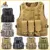 USMC Airsoft Военный Тактический Жилет Molle Combat Assault Plate Carrier Тактический Жилет 7 Цветов CS Верхняя Одежда Охотничий Жилет