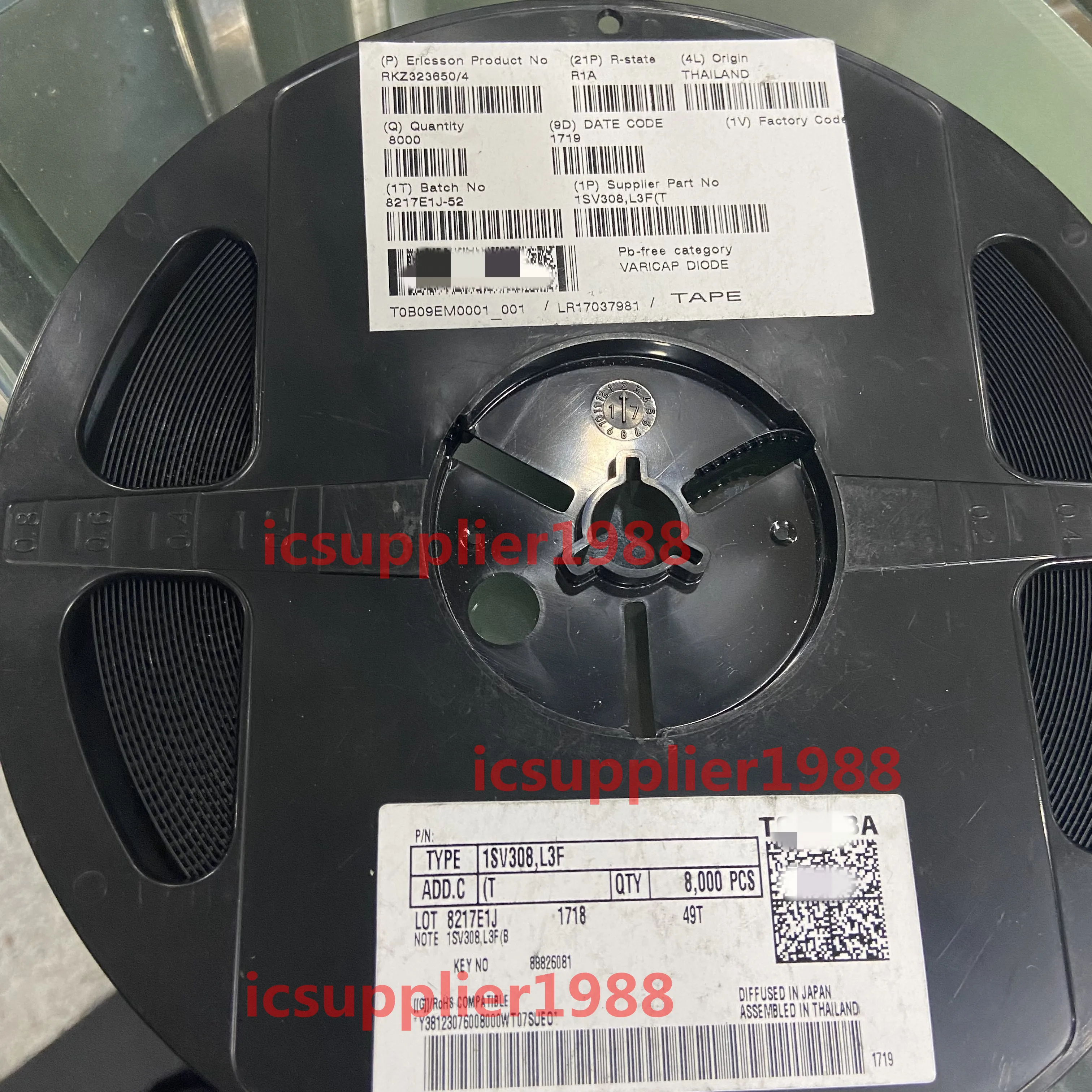 1SV308 1SV308(TPH3.F L3F 1SV308.L3F(T 1SV308(TPH3F) диодный контактный переключатель 30 в SOD-523