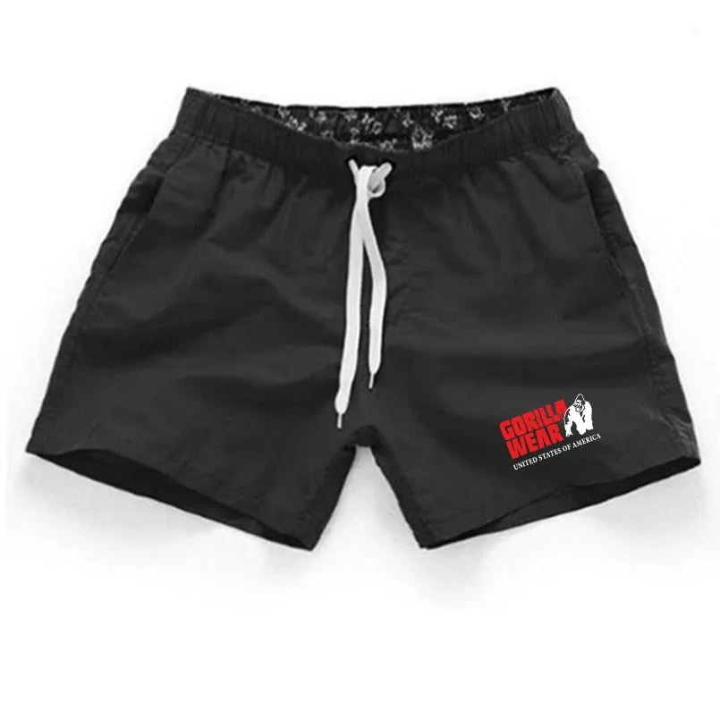 Pantalones cortos de playa de verano para hombre y cortos de deporte de ocio para correr y cortos para correr