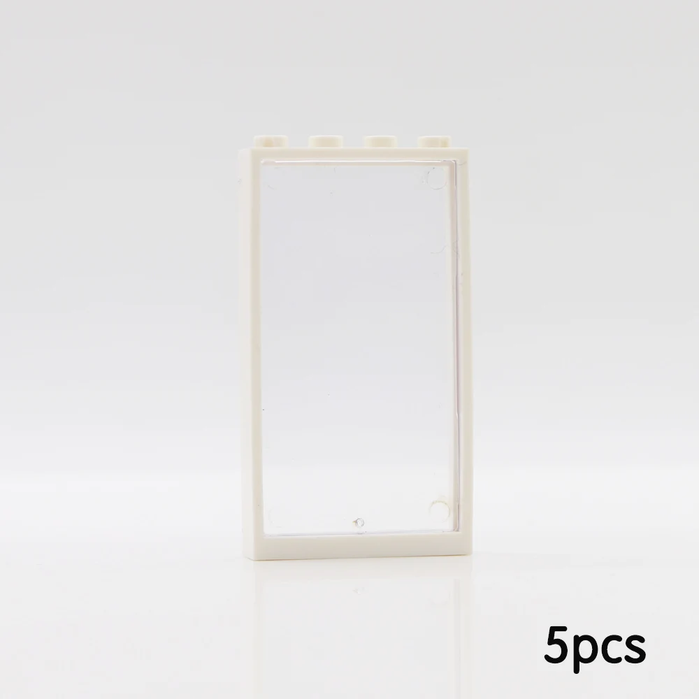 lego MOC Brick 60621 Door 1x4x6 Barred with Stud Handle Enlighten Block Bricks