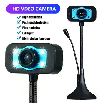 

HD 480P Digital USB - Desktop Laptop with Portable Home sound Reduction Webcam, Conference Recorder